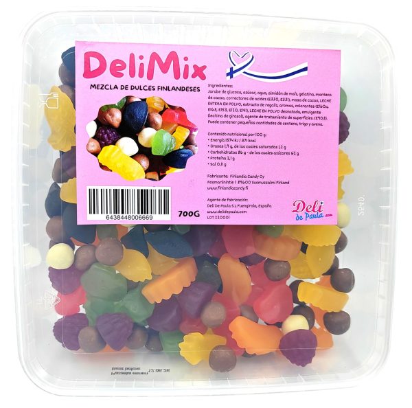 DeliMix - Mezcla de Dulces Finlandeses 700g