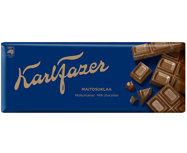 Chocolate con Leche Karl Fazer 200 g - Deli de Paula