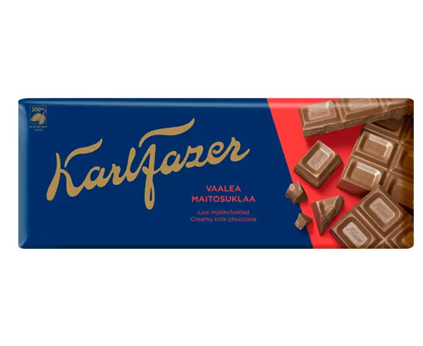 Karl Fazer Creamy milk chocolate 200 g - Deli de Paula