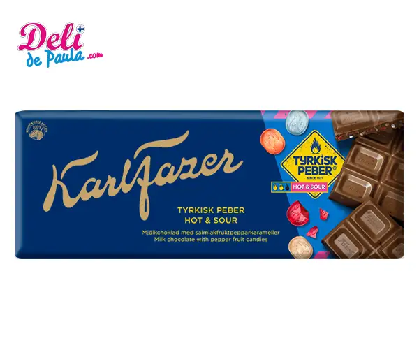 Karl Fazer Tyrkisk Peber 180g - Deli de Paula