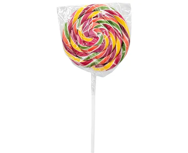 Tuti Fruti Spiral Lollipop - Deli de Paula